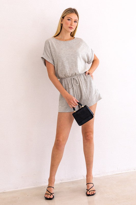 Lana Elastic Waist Romper