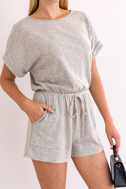 Lana Elastic Waist Romper