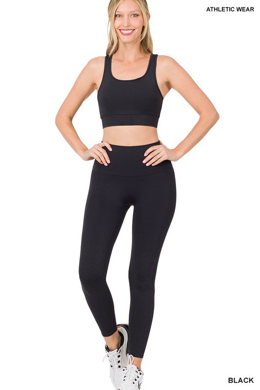 Racerback Tank Top & Legging Set