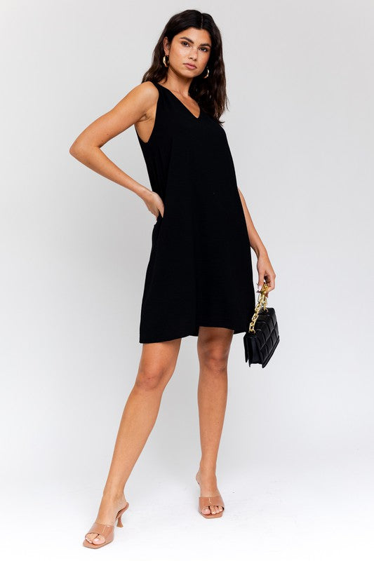 Camilla Sleeveless V-Neck Dress