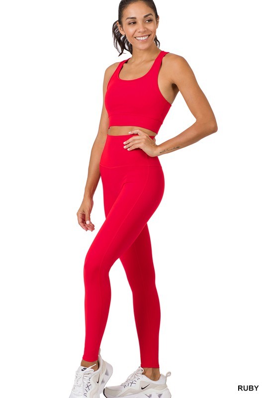 Racerback Tank Top & Legging Set