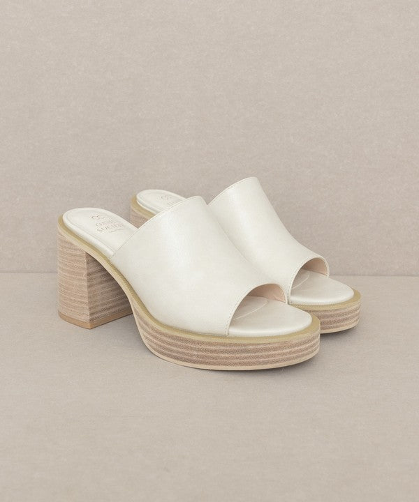 Camille Platform Slide Heel