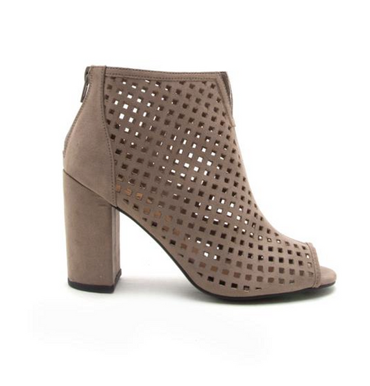 Chester Open Toe Bootie