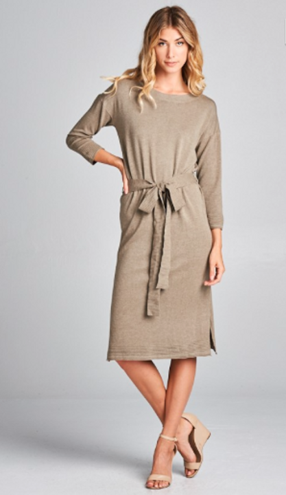 Tea N Rose Sweater Dress