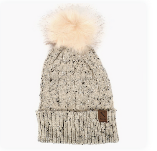 Selini Pom Hat Beige